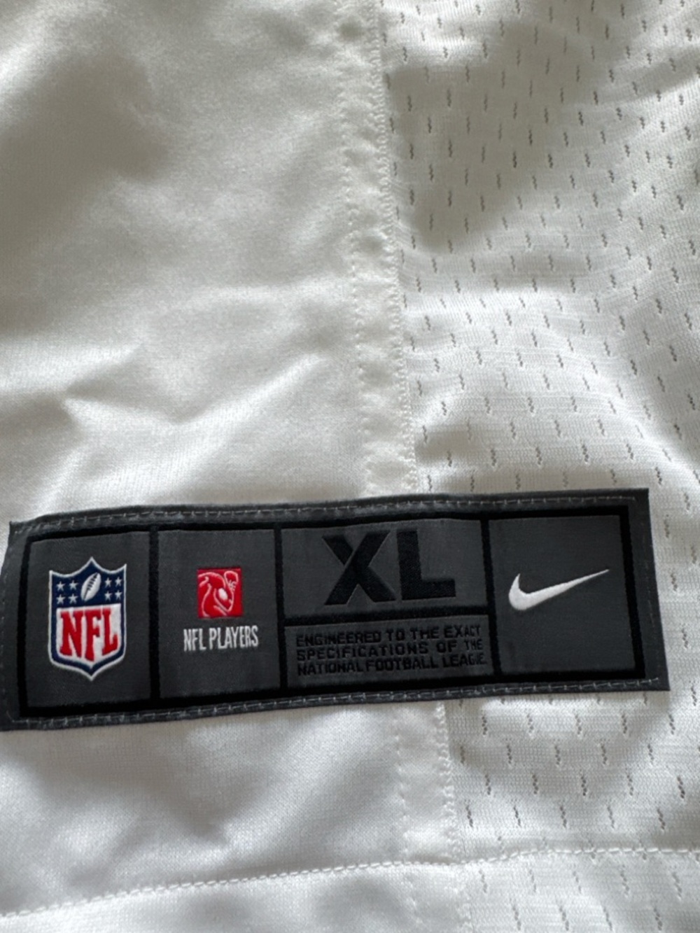Nike NFL Las Vegas Raiders Darren Waller #83 On Field Jersey White XL - Picture 4 of 7